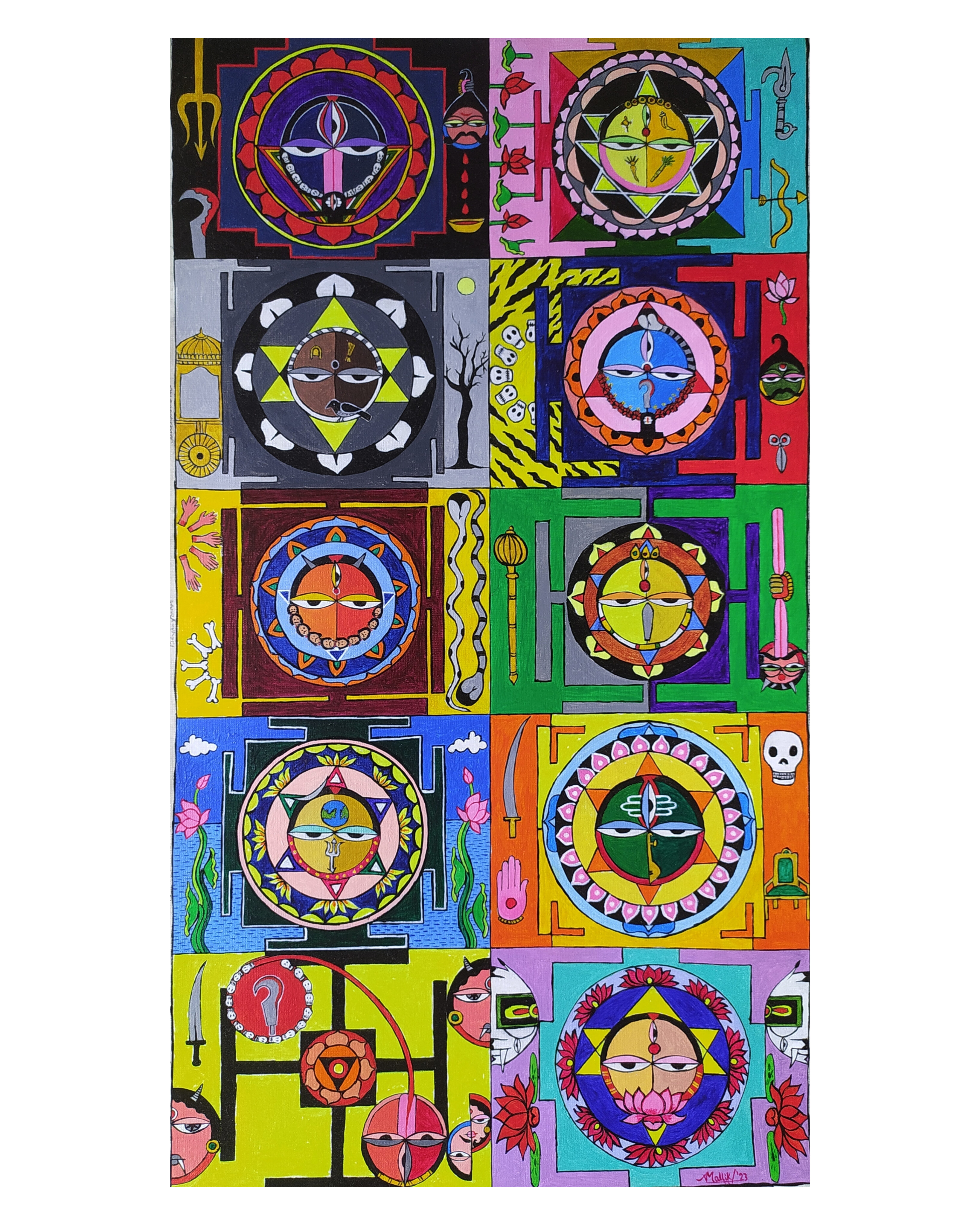Dashamahavidya painting